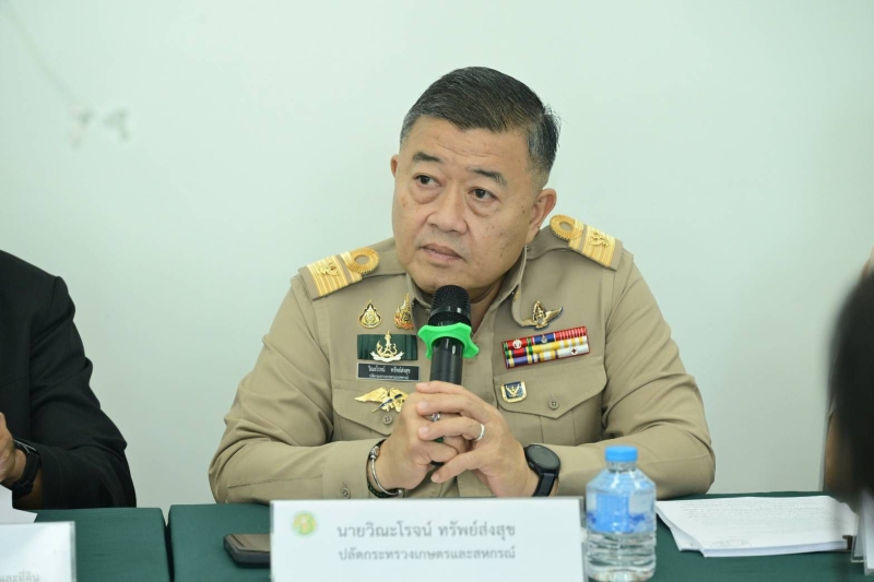 ปลัดเกษตรฯรับหนังสือผู้ได้รับผลกระทบโครงการเขื่อนป่าสักชลสิทธิ์
