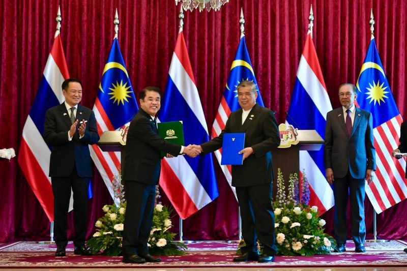 “สุริยะ”ลงนามMOUเกษตรไทย-มาเลเซียยกระดับความร่วมมือด้านการเกษตรเต็มอัตรา