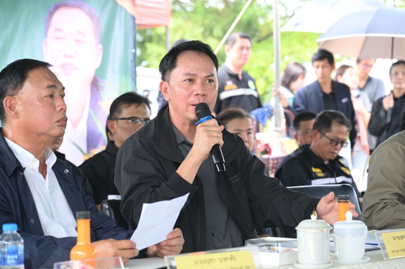 เลขาฯ รมว.เกษตรฯ ลงพื้นที่ชัยนาท ขับเคลื่อนบริหารจัดการน้ำ หนุนปรับเปลี่ยนพื้นที่เกษตรอย่างยั่งยืน