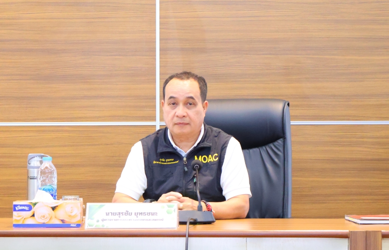 นายสุรชัย ยุทธชนะ ผู้ตรวจราชการกระทรวงเกษตรและสหกรณ์ เป็นประธานการประชุมติดตามความก้าวหน้าผลการดำเนินงานโครงการตามแผนการตรวจราชการประจำปีงบประมาณ พ.ศ. 2569 รอบที่ 2 (จังหวัดนาราธิวาส)