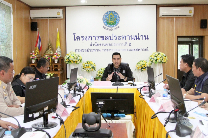 “วัชระพล” นำถก-รวบรวมข้อมูลช่วยเหลือเกษตรกรที่ได้รับผลกระทบน้ำท่วม จ.น่าน...