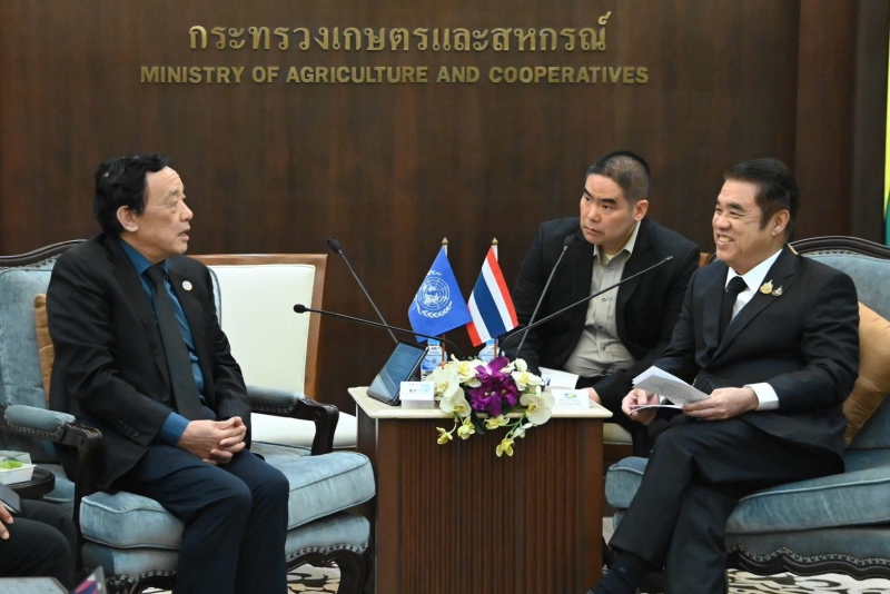 ก.เกษตรฯ หารือ FAO เดินหน้าความร่วมมือเกษตรยั่งยืน ชูวิทยาศาสตร์–นวัตกรรม รับมือความท้าทายระบบอาหาร...