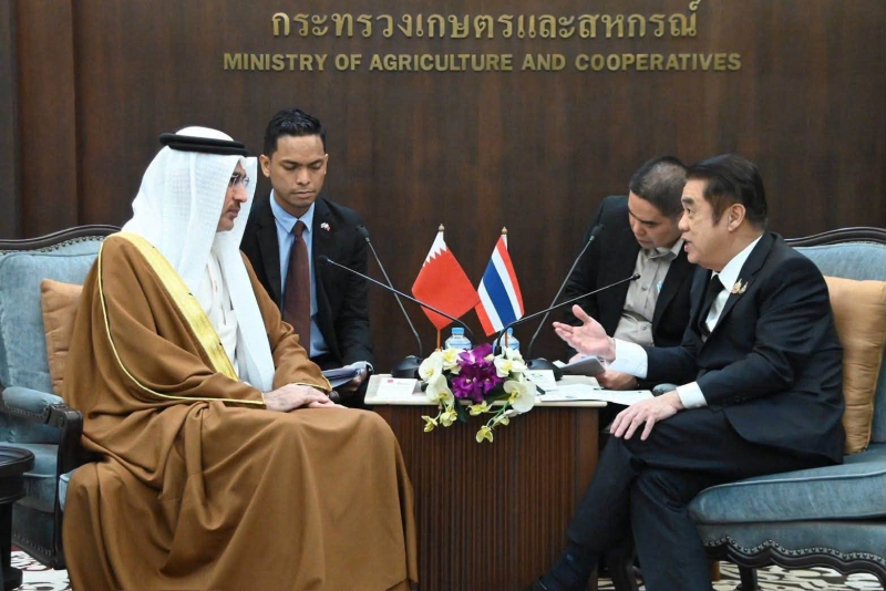 “สุริยะ”หารือบาห์เรนยกระดับความร่วมมือเกษตรและอาหาร