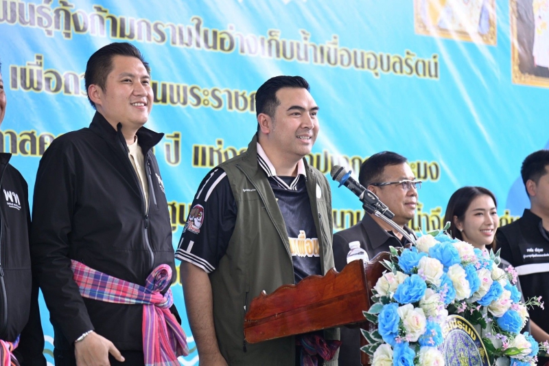 วัชระพล” เดินหน้าฟื้นฟูทรัพยากรประมงเขื่อนอุบลรัตน์...
