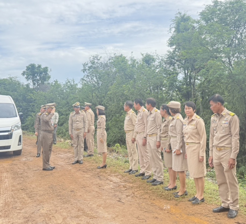 ผู้ตรวจฯ สุวรรณี เข้าร่วมติดตามการดำเนินงานโครงการอันเนื่องมาจากพระราชดำริ ในพื้นที่จังหวัดเพชรบุรี