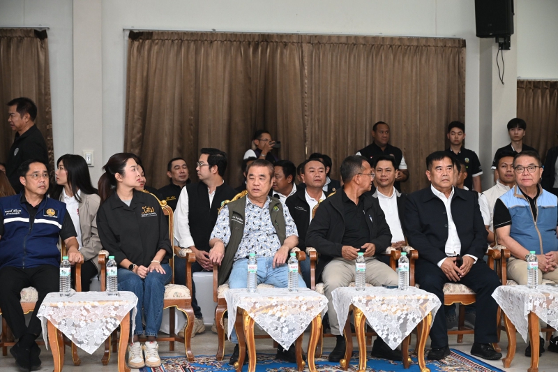 สุริยะ - ปิยะรัฐชย์” ติดตามสถานการณ์น้ำสุโขทัย เดินหน้าขับเคลื่อนแผนบริหารจัดการน้ำลุ่มน้ำยม...