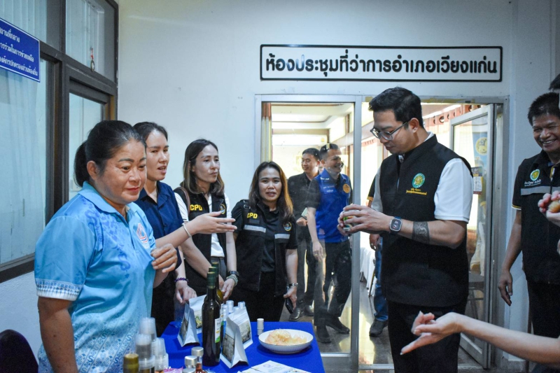 “ผู้ช่วยฯ จเด็ศ” ติดตามระบบส่งน้ำพระราชดำริ ‘ห้วยน้ำม้า’ พร้อมดัน 3 มาตรการแก้ปัญหาส้มโอเวียงแก่น (GI) — ภาพที่ 3