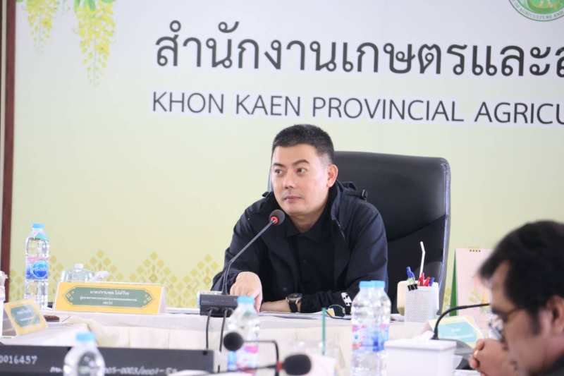 นายปราบพล โล่ห์วีระ ผู้ตรวจราชการกระทรวงเกษตรและสหกรณ์ เขตตรวจราชการที่ 12 ลงพื้นที่ตรวจติดตามงานตามนโยบายสำคัญของกระทรวงเกษตรและสหกรณ์ ณ จังหวัดขอนแก่น