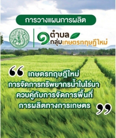 เกษตรทฤษฎีใหม่การจัดการทรัพยากรน้ำในไร่นา
