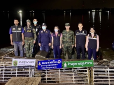 “ฉก.พญานาคราช” จับหมูและแพะเถื่อนในจังหวัดมุกดาหาร