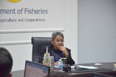 รองปลัดกษ.ประชุมคณะทำงานทบทวนและปรับปรุงพระราชบัญญัติจัดระเบียบกิจการแพปลา