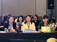 ผู้ตรวจนฤมลร่วมการประชุมระดับเจ้าหน้าที่อาวุโสของการประชุมรัฐมนตรีอาเซียนด้านการเกษตรและป่าไม้กับเจ้าหน้าที่อาวุโสของจีน