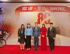 รองปลัดฯ นฤมล ร่วมงานวันชาติเวียดนามครบรอบ 80 ปี
