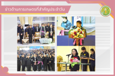 สรุปข่าวด้านการเกษตรที่สำคัญประจำวันที่ 13 มกราคม 2569