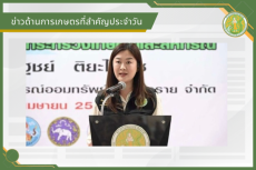 สรุปข่าวด้านการเกษตรที่สำคัญประจำวันที่ 29 เมษายน 2569