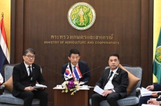 รมว.เกษตรฯหารือเอกอัครราชทูตสาธารณรัฐเกาหลี