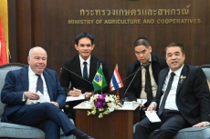 รมว.เกษตรฯหารือรัฐมนตรีต่างประเทศบราซิล